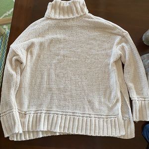 Aerie Natural Chenille Oversized Turtleneck